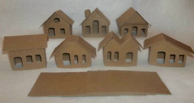 Mini Village Houses 